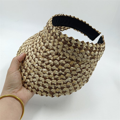 Χονδρικό ψάθινο καπέλα χαμηλού κόστους Άδεια ψάθινα καπέλα Clearance νέα τζαζ hip-hop καλοκαιρινά καπέλα παραλίας Καπέλα ταξιδιού Ψάθινο στυλ πάρτι