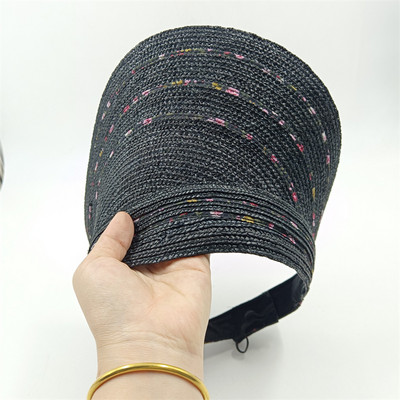 Χονδρικό ψάθινο καπέλα χαμηλού κόστους Άδεια ψάθινα καπέλα Clearance νέα τζαζ hip-hop καλοκαιρινά καπέλα παραλίας Καπέλα ταξιδιού Ψάθινο στυλ πάρτι