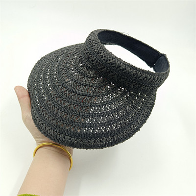Χονδρικό ψάθινο καπέλα χαμηλού κόστους Άδεια ψάθινα καπέλα Clearance νέα τζαζ hip-hop καλοκαιρινά καπέλα παραλίας Καπέλα ταξιδιού Ψάθινο στυλ πάρτι