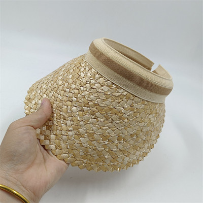 Χονδρικό ψάθινο καπέλα χαμηλού κόστους Άδεια ψάθινα καπέλα Clearance νέα τζαζ hip-hop καλοκαιρινά καπέλα παραλίας Καπέλα ταξιδιού Ψάθινο στυλ πάρτι
