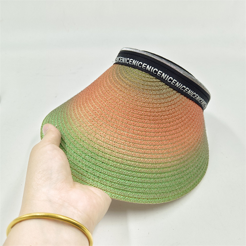 Χονδρικό ψάθινο καπέλα χαμηλού κόστους Άδεια ψάθινα καπέλα Clearance νέα τζαζ hip-hop καλοκαιρινά καπέλα παραλίας Καπέλα ταξιδιού Ψάθινο στυλ πάρτι