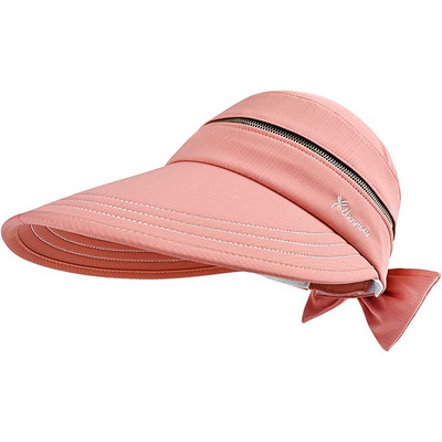 Naiste päikesekübarad UV-kaitsega laia äärega 2-ühes lukuga suvine rannamüts Naiste pakitav golfimüts