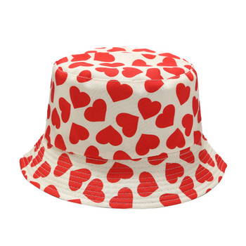 Унисекс модна шапка тип сърце, лятна рибарска шапка за мъже, жени, тийнейджъри, камуфлажна външна лятна рибарска шапка Ricard