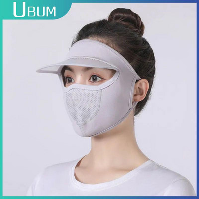 13 naiste päikesekübarat Ice Silk Kiiresti kuivavad õues rattasõidumaskid 360° UV-kaitsega maskid Hingavad päikesekaitsemaskid 2023 Uus