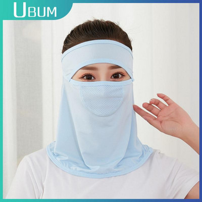 13 naiste päikesekübarat Ice Silk Kiiresti kuivavad õues rattasõidumaskid 360° UV-kaitsega maskid Hingavad päikesekaitsemaskid 2023 Uus