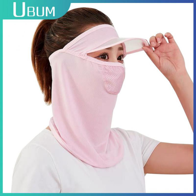 13 naiste päikesekübarat Ice Silk Kiiresti kuivavad õues rattasõidumaskid 360° UV-kaitsega maskid Hingavad päikesekaitsemaskid 2023 Uus