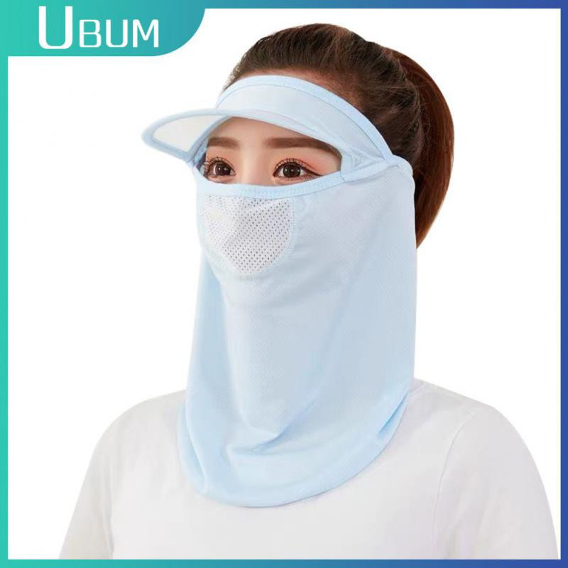 13 naiste päikesekübarat Ice Silk Kiiresti kuivavad õues rattasõidumaskid 360° UV-kaitsega maskid Hingavad päikesekaitsemaskid 2023 Uus