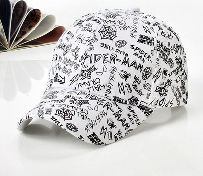 Doodle Βαμβακερό καπέλο μπέιζμπολ Ρυθμιζόμενο καπέλο μπέιζμπολ Hiphop καπέλο καπέλο καπέλο με καμπύλη γείσο Καπέλο φορτηγού για άνδρες γυναίκες