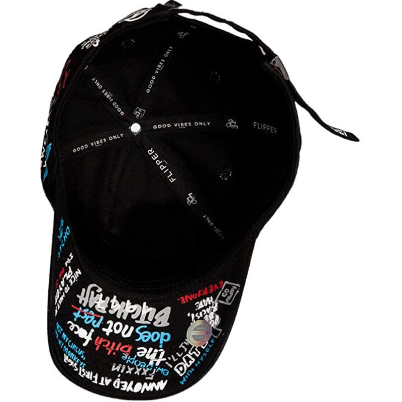 Doodle Βαμβακερό καπέλο μπέιζμπολ Ρυθμιζόμενο καπέλο μπέιζμπολ Hiphop καπέλο καπέλο καπέλο με καμπύλη γείσο Καπέλο φορτηγού για άνδρες γυναίκες