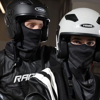 Χειμερινή μάσκα Balaclava για άνδρες Ζεστή μάσκα ποδηλασίας Μάσκα προσώπου ποδήλατο σκι Μοτοσυκλέτα αντιανεμικό Θερμότερο λαιμό MTB καπέλο ποδηλάτου