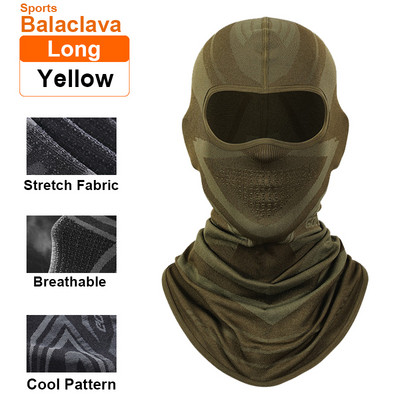 Ziemas balaklava maska vīriešiem silta maska riteņbraukšanai sejas maska slēpošanas velosipēda motociklam vēja necaurlaidīga kakla sildītājs MTB velosipēda cepure galvassegas