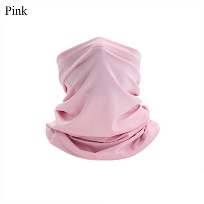 Päikesekaitse kaelagaiter Jalgrattamask Ice Silk Full Face Mask Balaclava hingav UV-kaitse Outdoor Sport Tuulekindel sall