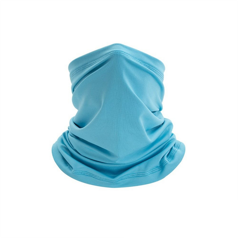 Päikesekaitse kaelagaiter Jalgrattamask Ice Silk Full Face Mask Balaclava hingav UV-kaitse Outdoor Sport Tuulekindel sall