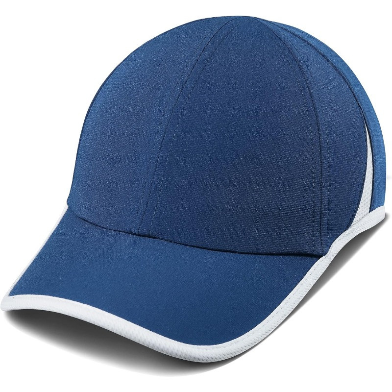 GADIEMKENSD Performance Jooksumütsi veniv kangas ventileeritava võrguga välitingimustes reguleeritavate golfipesapallimütsi Snapback visiiride jaoks