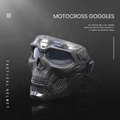 Cool Skull motoros arcmaszk védőszemüveggel Moduláris védőszemüveg maszk nyitott arcú motoros sisak Moto Casco kerékpáros kiegészítők