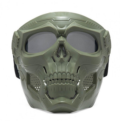 Cool Skull motoros arcmaszk védőszemüveggel Moduláris védőszemüveg maszk nyitott arcú motoros sisak Moto Casco kerékpáros kiegészítők