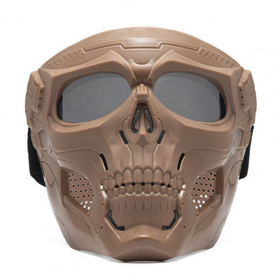 Cool Skull motoros arcmaszk védőszemüveggel Moduláris védőszemüveg maszk nyitott arcú motoros sisak Moto Casco kerékpáros kiegészítők