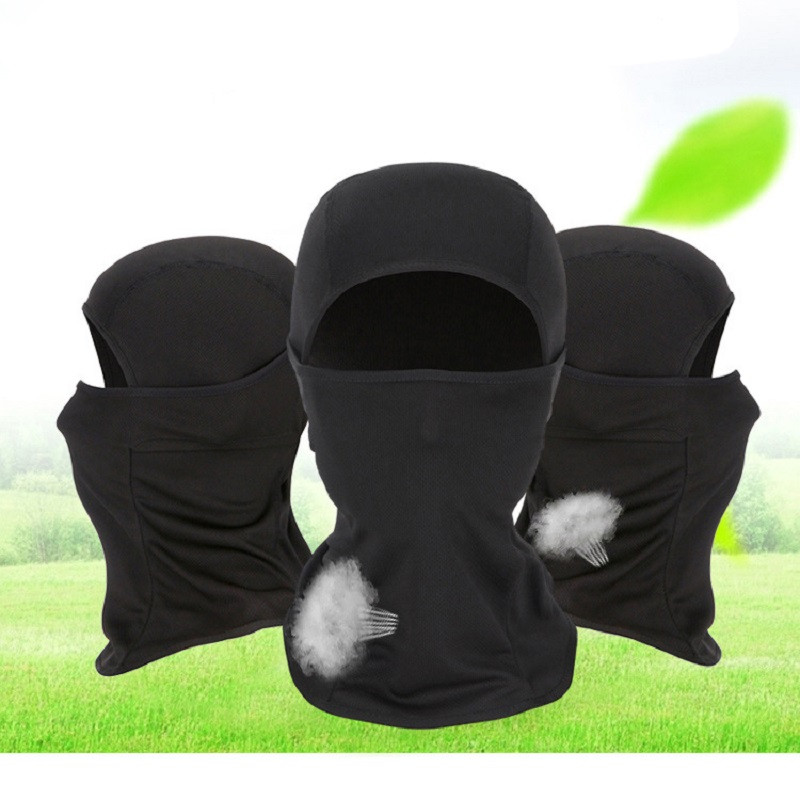 Riteņbraukšanas cepure Vasaras Cool Sports Balaclava Saule UV aizsardzība Velosipēds Motocikls Pilns sejas pārklājums Galvassegas Vīriešu makšķerēšanas cepures