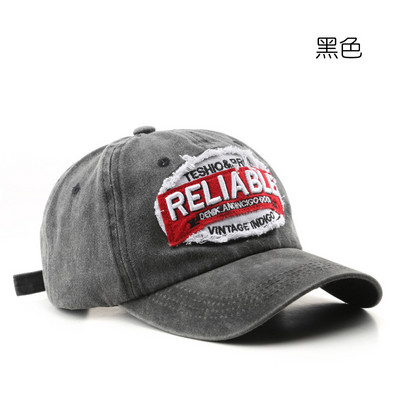 Unisex γράμματα κεντήματα Βαμβακερό καπέλο μπέιζμπολ Καλοκαιρινό αντηλιακό ρυθμιζόμενο καπέλο χιπ χοπ γυναικείο ανδρικό μπαμπά Καπέλα Chapeau Homme