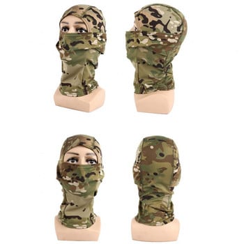 Multicam Tactical Balaclava Military Full Face Mask Cover Cycling Army Airsoft Hunting Hat Camouflage Balaclava Scarf Outdoor