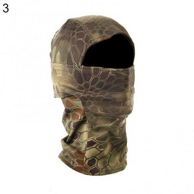 Multicam Tactical Balaclava Military kogu näomaski kate Jalgrattaarmee Airsofti jahimüts kamuflaaž Balaclava sall õues
