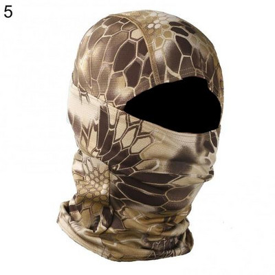 Multicam Tactical Balaclava Military kogu näomaski kate Jalgrattaarmee Airsofti jahimüts kamuflaaž Balaclava sall õues