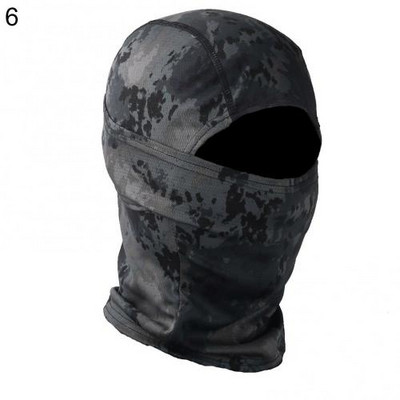 Multicam Tactical Balaclava Military kogu näomaski kate Jalgrattaarmee Airsofti jahimüts kamuflaaž Balaclava sall õues