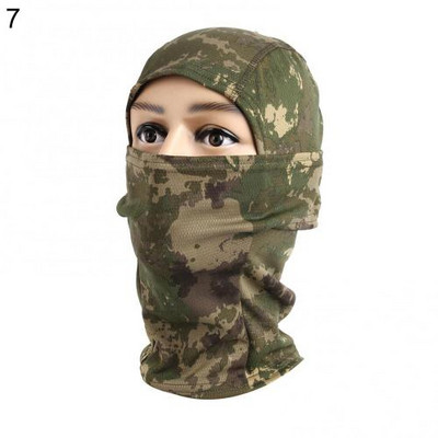 Multicam Tactical Balaclava Military kogu näomaski kate Jalgrattaarmee Airsofti jahimüts kamuflaaž Balaclava sall õues