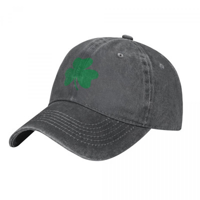 Irish Shamrock Denim Baseball Cap Lucky Logo Gym Trucker Hat Spring Dropshipping Men Cool Print Baseball Caps