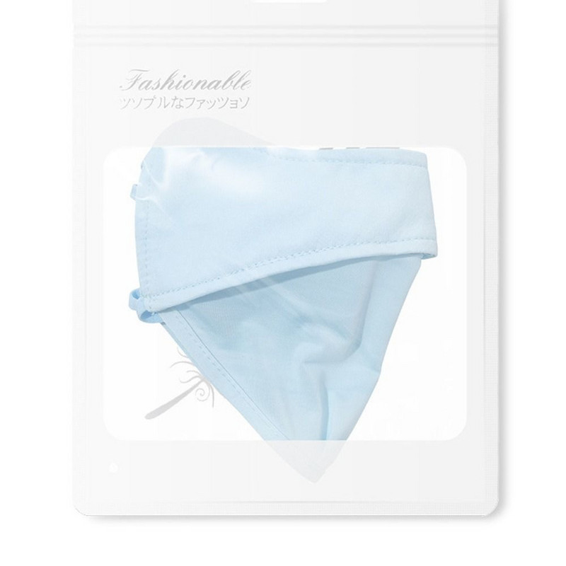 Aizsardzība pret UV stariem Ledus zīda sejas maska Regulējama Elpojoša Vīriešu Sievietes Medības Skriešanas Sporta Maska Dāvana Mode Seja Šalle Jauns