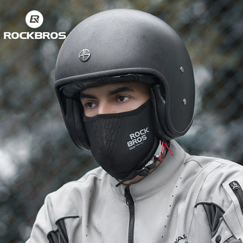 ROCKBROS Cycling Mask Winter Polar Fleece Keep Warm Windproof Balaclava Mask Thermal Soft Face Training Outdoor Sports Ski Mask