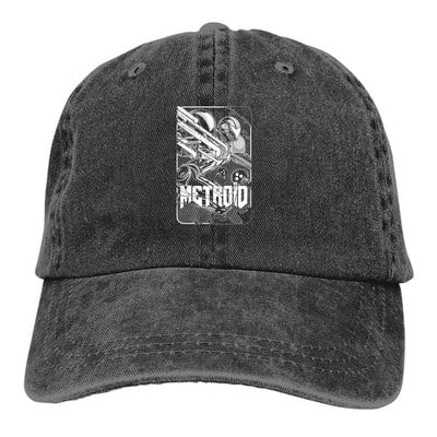 Cool Baseball Caps Peaked Cap Super Metroid Sun Shade Cowboy Hats for Men Trucker Dad Hat