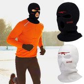 Pilnu seju nosedzoša Slēpošanas maska Cepure Lācis Auss Balaklavas Vilnas Cepures Āra Riteņbraucējiem Ausu aizsargcepure Beanies Cepure vīriešiem ar 3 caurumiem