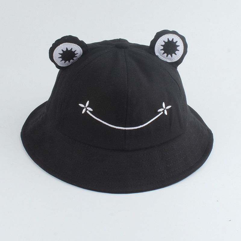 Cartoon Frog Bucket Hat Panama kalapüügimüts Armas konnamüts Homme Femme Bob Chapeau õuepäikese kaluri müts