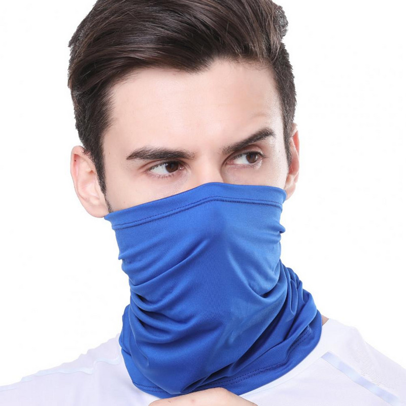 Kakls Gaiter Balaclava Half Coverage Makšķerēšana Izjādes Galvassega Šalle Āra Sports Saules aizsardzība Bandana Gator Sejas maska