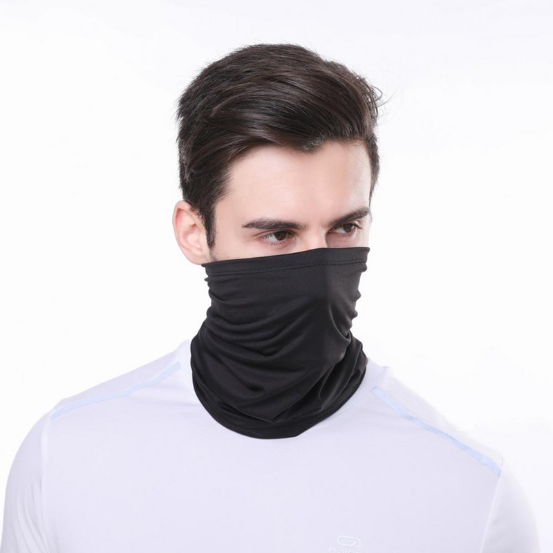 Kakls Gaiter Balaclava Half Coverage Makšķerēšana Izjādes Galvassega Šalle Āra Sports Saules aizsardzība Bandana Gator Sejas maska