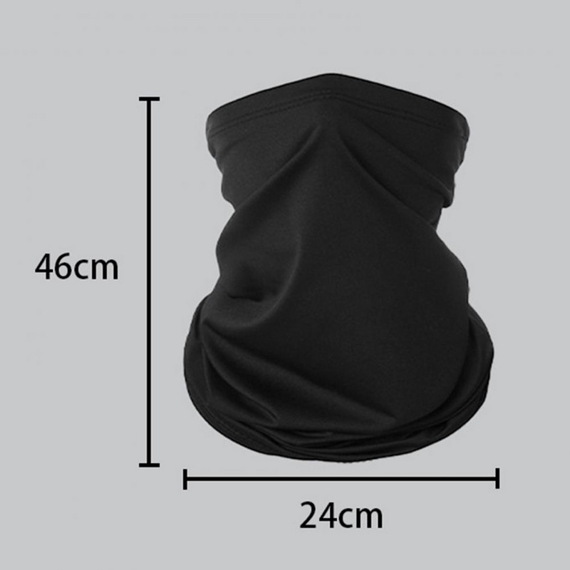 Kakls Gaiter Balaclava Half Coverage Makšķerēšana Izjādes Galvassega Šalle Āra Sports Saules aizsardzība Bandana Gator Sejas maska