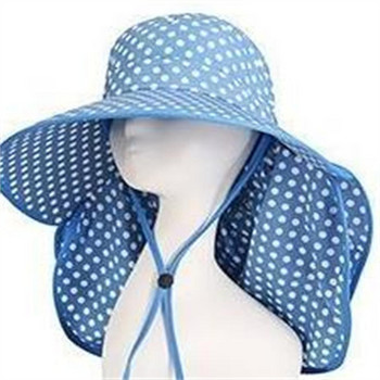 2022 Γυναικείο Καπέλο Ψαρά για Άνοιξη Καλοκαίρι Αντηλιακό Καπέλο Μεγάλο Γείσο Κάδος Καπέλο Καπέλο Αντι-υπεριώδης Uv αντηλιακό καπέλο για υπαίθρια αθλήματα