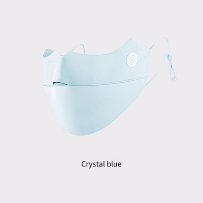Suvine päikesekaitsemask näokate Jää siidist mask hingav naiste näokaitse kalapüügiks jalgrattaga näomask välitingimustes sport Balaclava