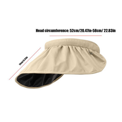 Skrybėlė nuo saulės moterims Madinga vasarinė kepurė plataus krašto UV apsauga paplūdimio kepurė Kvėpuojanti skrybėlė su skydeliu, skirta vasaros pramogoms lauke