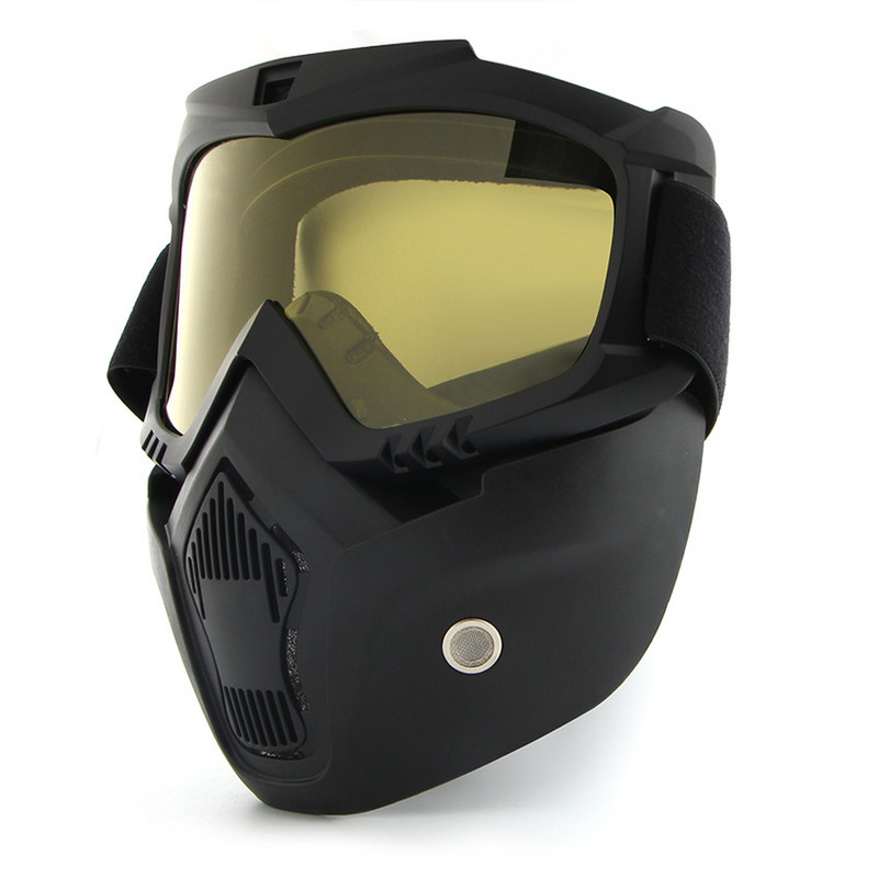 Αδιάβροχη ανδρική γυναικεία μάσκα ποδηλάτου για ποδήλατο για ολόκληρο το πρόσωπο Αντιανεμική χειμερινή MTB γυαλιά μάσκες σκι για ποδήλατο Snowboard με γυαλιά Anti-UV