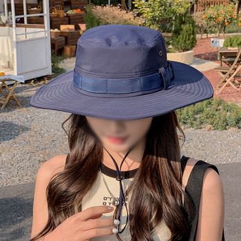 Φωτεινότητα Φωτεινότητα Αναπνεύσιμο καπέλο Fisherman Σημείωση Περιεχόμενο συσκευασίας εξωτερικού χώρου Θερινή προστασία από τον ήλιο Χοντρό φαρδύ γείσο Γυναικείες
