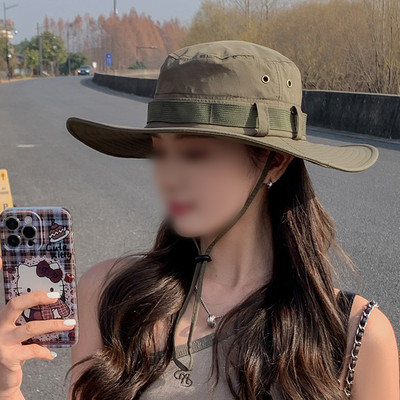 Kerge heledus hingav kalamehe müts Märkus välipaketi sisu Suvine päikesekaitse Paksu laia äärega naised