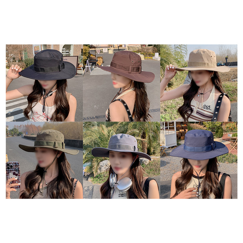 Kerge heledus hingav kalamehe müts Märkus välipaketi sisu Suvine päikesekaitse Paksu laia äärega naised