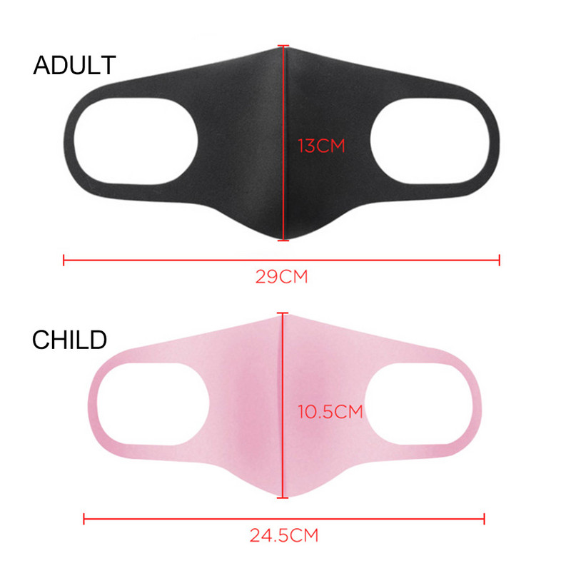 3 gab kokvilnas putekļu necaurlaidīga sejas maska unisex āra riteņbraukšanai, pastaigai pārgājienā pret putekļiem, ādai draudzīga kokvilnas aizsargpārklājums atkārtoti lietojama maska