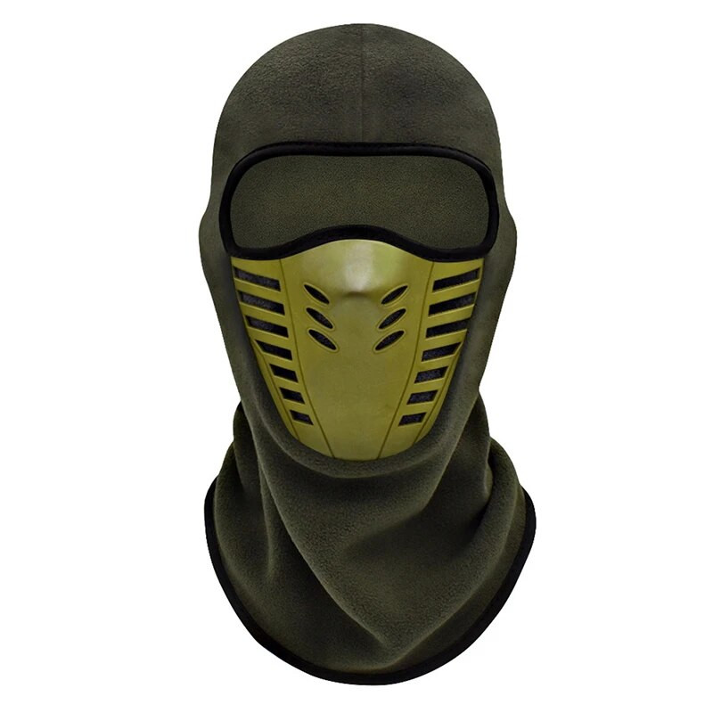 Motociklo kaukė Fleece Thermal Face Mask Keep Warm Riding Balaclava Biker Winter