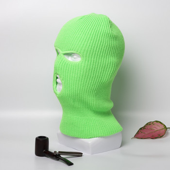 Балаклава Маска Шапка Зимно покривало Неонова маска Зелени шапки за Хелоуин за парти Мотоциклет Велосипед Ски Колоездене Балаклава Розови маски