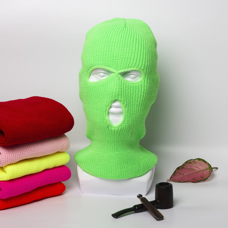 Balaclava maska cepure ziemas vāciņš Neona maska zaļa Helovīna cepures ballītēm Motociklu Velosipēdu Slēpošanai Riteņbraukšanai Balaclava Rozā maskas