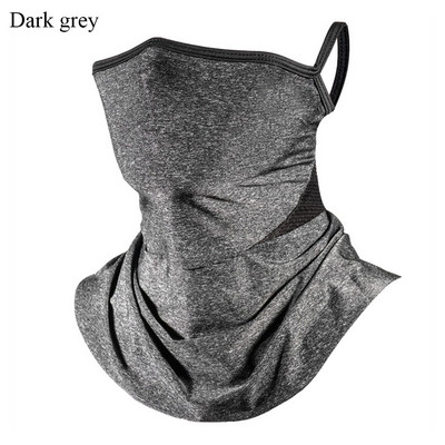 Vasaras aukstā ledus motocikla sejas maska vīriešiem Cap Balaclava Headwrap Bandana Sejas vairogs Skriešana Riteņbraukšana Āra Sporta Šalles