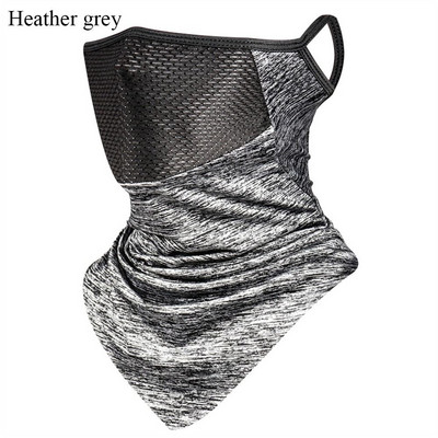 Vasaras aukstā ledus motocikla sejas maska vīriešiem Cap Balaclava Headwrap Bandana Sejas vairogs Skriešana Riteņbraukšana Āra Sporta Šalles